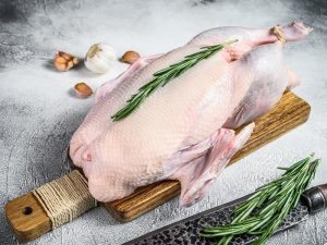 Fresh Homegrown Goose
